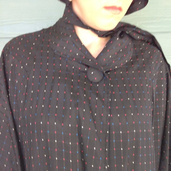 Weather Resistant Coat, London, Fog Detachable Hooded Hat, Belt Tie Vintage - Picture 7 of 17